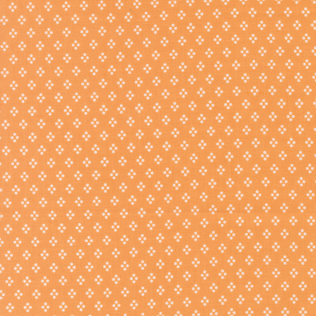 Delightfully Yours Dots Apricot M3770713 by Sherri and Chelsi for Moda Fabrics (sold in 25cm increments)