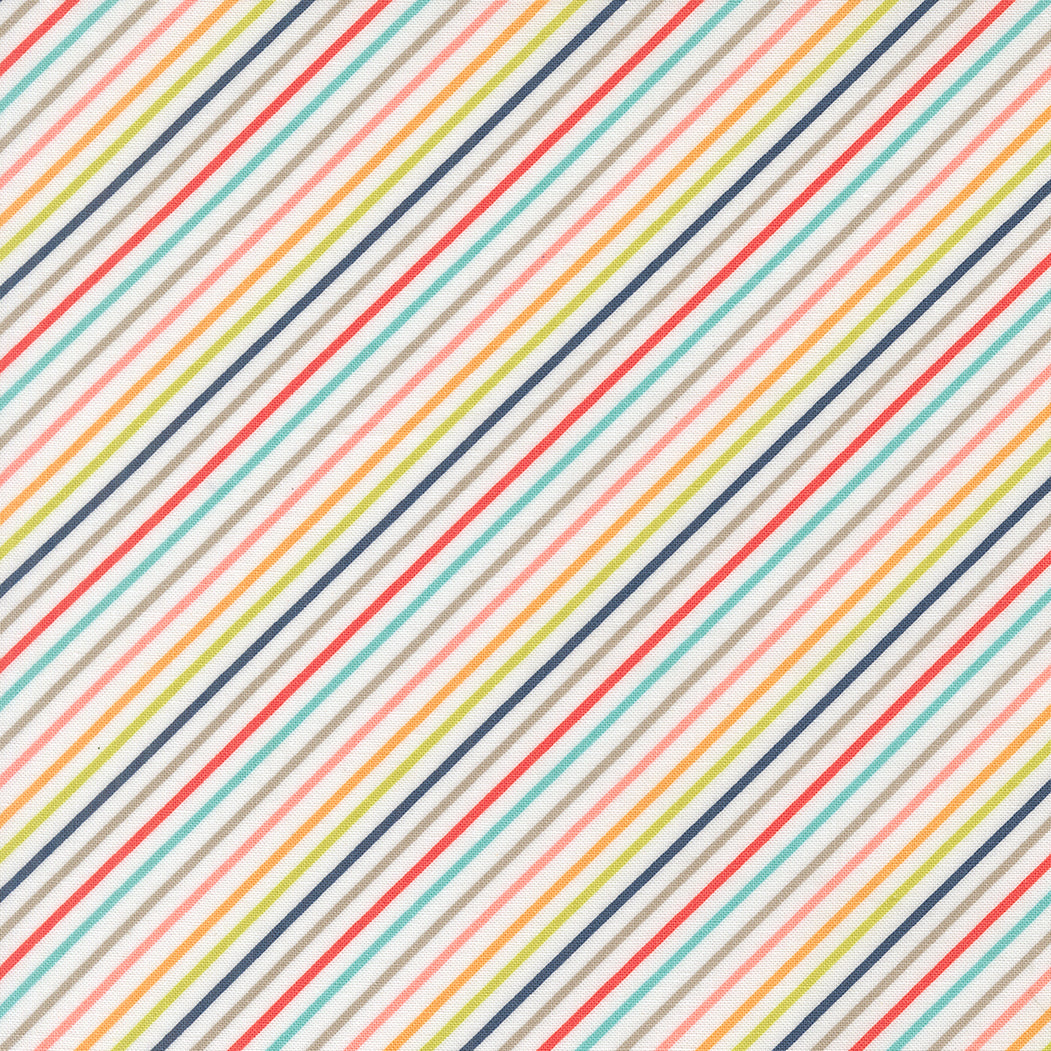 Delightfully Yours Stripes Cloud M3770811 by Sherri and Chelsi for Moda Fabrics (sold in 25cm increments)