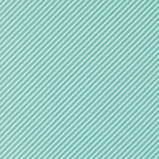 Delightfully Yours Stripes Poolside M3770818 by Sherri and Chelsi for Moda Fabrics (sold in 25cm increments)