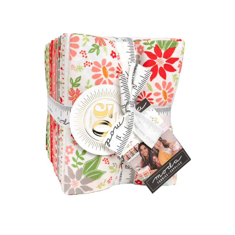 Poinsettia & Pear Fat Quarter Bundle by Sherri & Chelsi for Moda fabrics