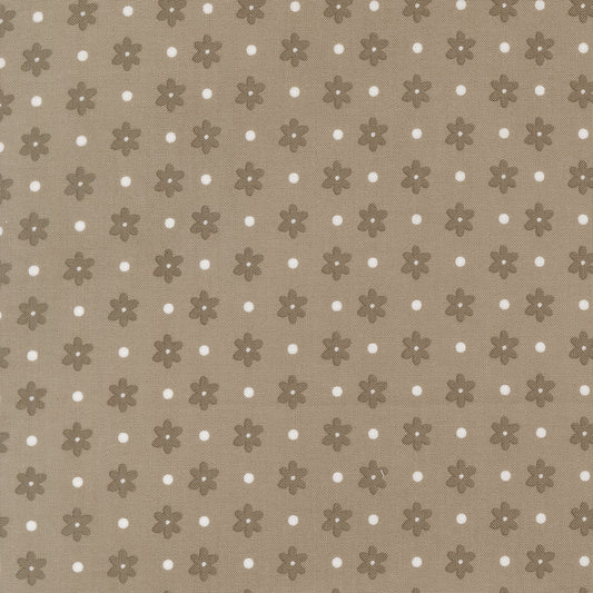 Poinsettia & Pear Daisy Dot Stone M3771317 by Sherri & Chelsi for Moda fabrics (sold in 25cm increments)
