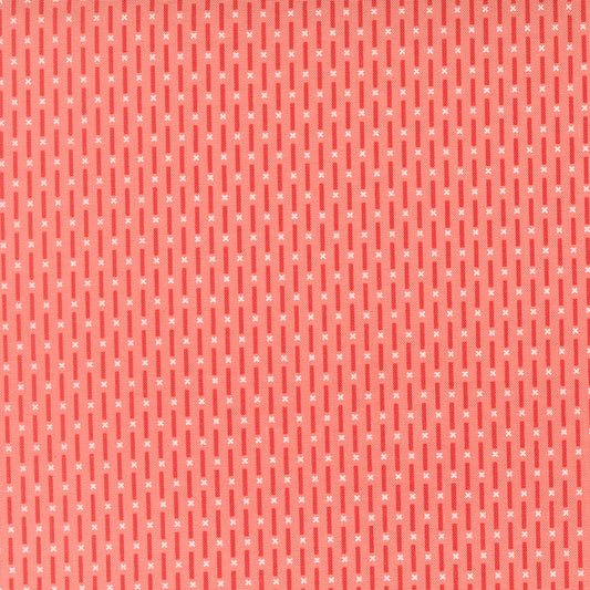 Poinsettia & Pear Argyle Carnation M3771615 by Sherri & Chelsi for Moda fabrics (sold in 25cm increments)