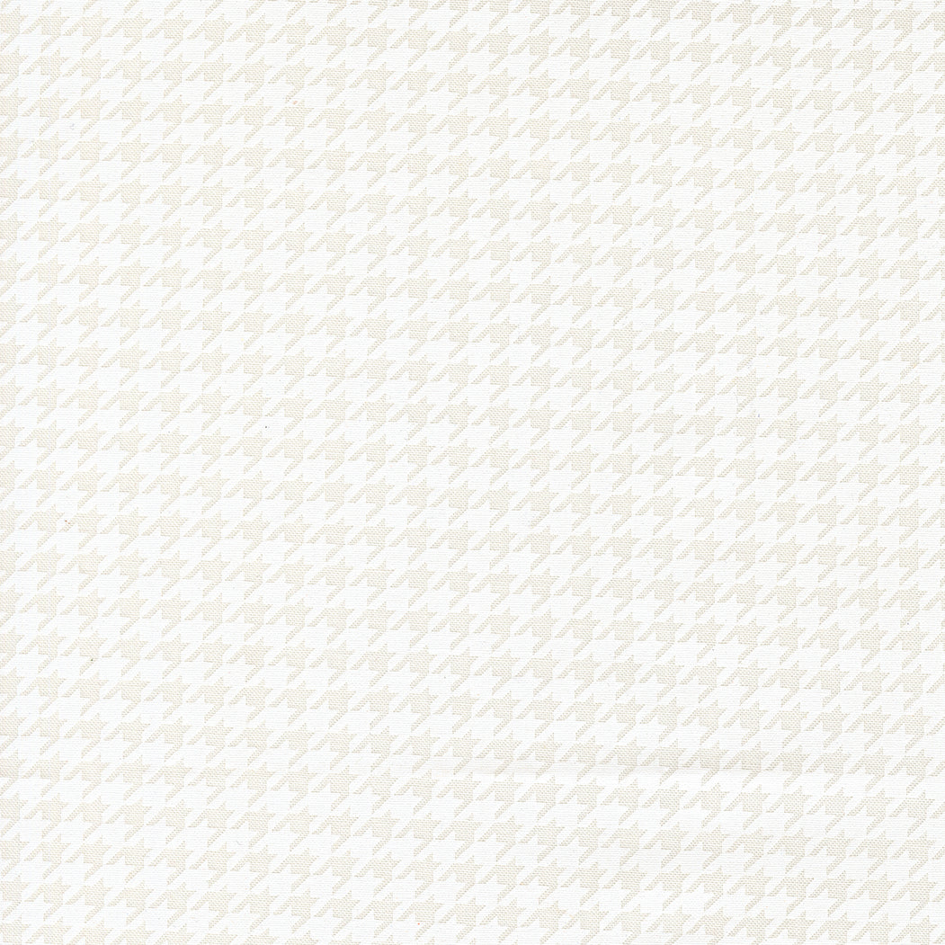 Poinsettia & Pear Houndstooth Cloud White M3771811 by Sherri & Chelsi for Moda fabrics (sold in 25cm increments)