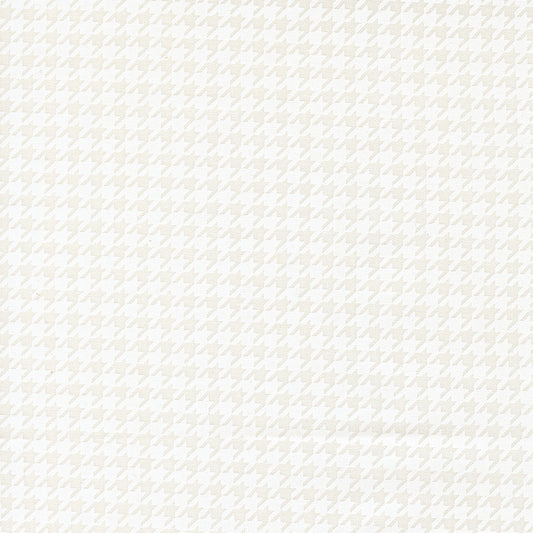 Poinsettia & Pear Houndstooth Cloud White M3771811 by Sherri & Chelsi for Moda fabrics (sold in 25cm increments)