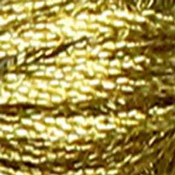 DMC E3821 Mouline Light Effects Metallic Mango 6 Strand Embroidery Floss