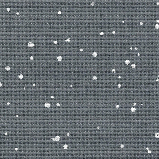 Basalt/White Splash Lugana 753835-140.7419 25 count off the bolt by Zweigart (sold in 25cm increments)
