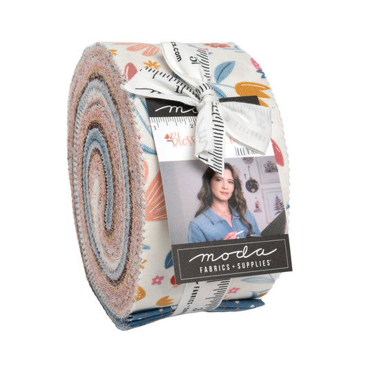 Blossoms and Blooms Jelly Roll by Elena Amo for Moda Fabrics