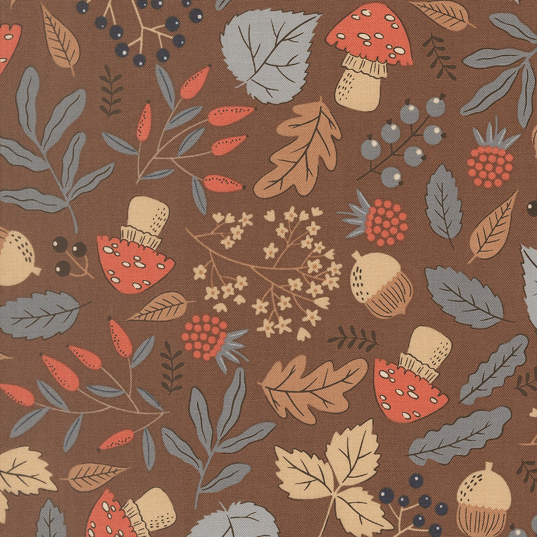 Natures Sketchbook Forest Finds Bark M3907015 by Elena Amo for Moda fabrics (sold in 25cm increments)