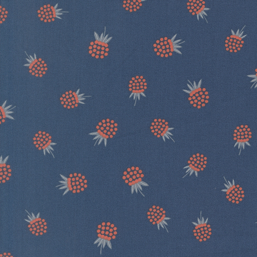 Natures Sketchbook Berries Twilight M3907516 by Elena Amo for Moda fabrics (sold in 25cm increments)