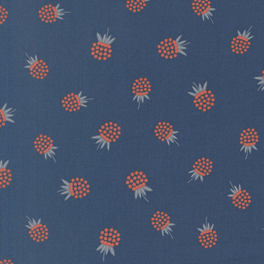 Natures Sketchbook Berries Twilight M3907516 by Elena Amo for Moda fabrics (sold in 25cm increments)