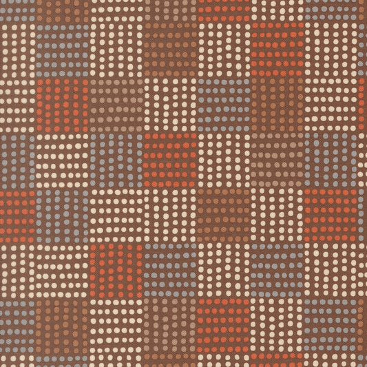 Natures Sketchbook Dots Bark M3907815 by Elena Amo for Moda fabrics (sold in 25cm increments)