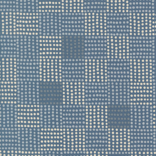 Natures Sketchbook Dots Dusk M3907817 by Elena Amo for Moda fabrics (sold in 25cm increments)