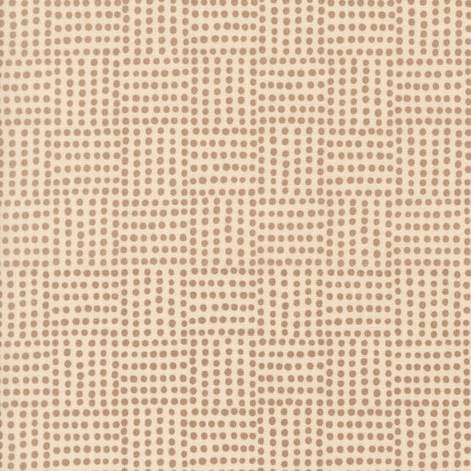 Natures Sketchbook Dots Pearl/Pebble M3907822 by Elena Amo for Moda fabrics (sold in 25cm increments)