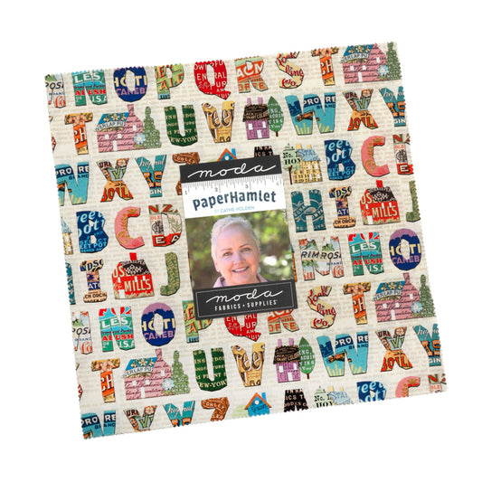 Paper Hamlet Layer Cake by Cathe Holden for Moda fabrics