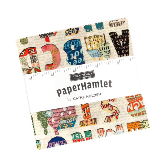 Paper Hamlet Charm Pack by Cathe Holden for Moda fabrics