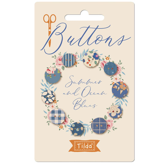 Tilda Creating Memories Buttons Summer