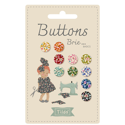 Brie Basics Buttons 10mm by Tilda