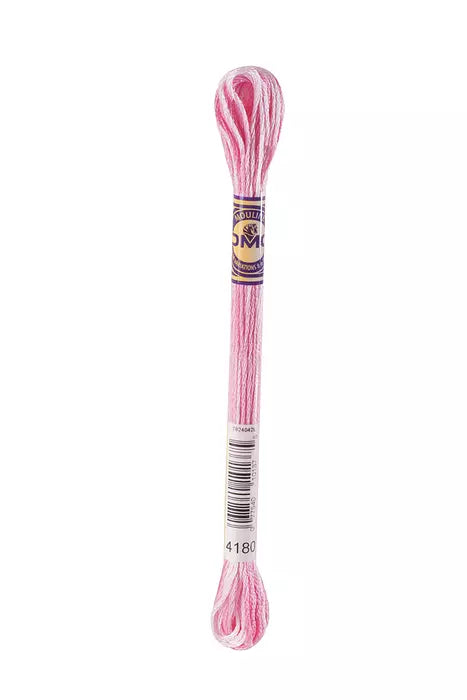 DMC 4180 Mouline Color Variations Macaroon Pink Strand Embroidery Floss