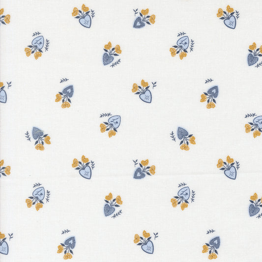 Sun Drenched Vintage Lockets Cloud M4320211 by Sweetfire Road for Moda fabrics (sold in 25cm increments)