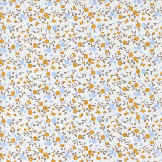 Sun Drenched Tiny Floral Cloud M4320511 by Sweetfire Road for Moda fabrics (sold in 25cm increments)