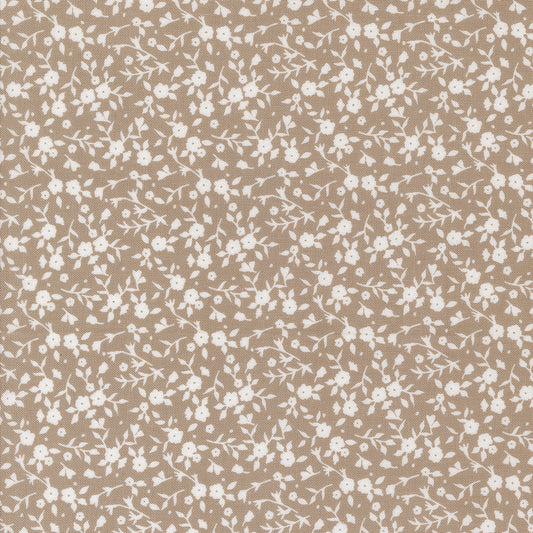 Sun Drenched Tiny Floral Stone M4320513 by Sweetfire Road for Moda fabrics (sold in 25cm increments)