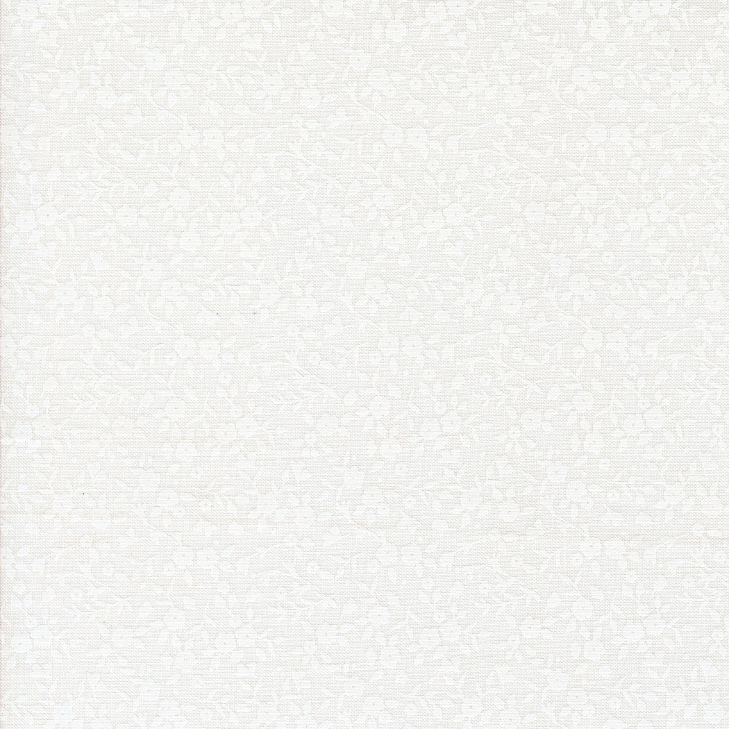 Sun Drenched Tiny Floral Cloud White M4320521 by Sweetfire Road for Moda fabrics (sold in 25cm increments)