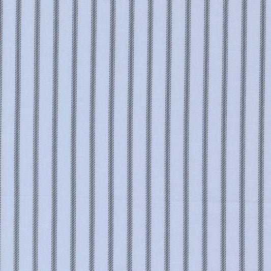Sun Drenched Ticking Sky M4320614 by Sweetfire Road for Moda fabrics (sold in 25cm increments)