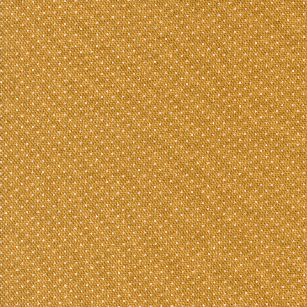 Sun Drenched Farmhouse Dots Golden M4320712 by Sweetfire Road for Moda fabrics (sold in 25cm increments)