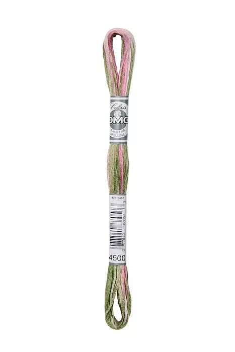 DMC 4500 Mouline Coloris Silver Green 6 Strand Embroidery Floss