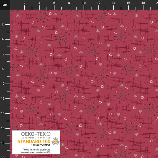The Sweetest Embrace Berry Branches 4514529 by Linette Jakobsen for Stoff Fabrics (sold in 25cm increments)