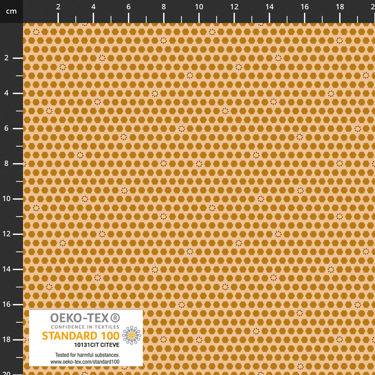 The Sweetest Embrace Honey Beehive 4514548 by Linette Jakobsen for Stoff Fabrics (sold in 25cm increments)