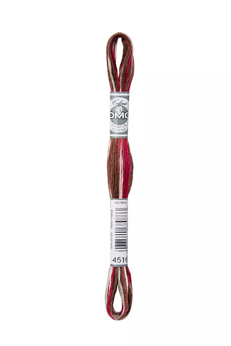 DMC 4516 Mouline Coloris Root Brown Light 6 Strand Embroidery Floss