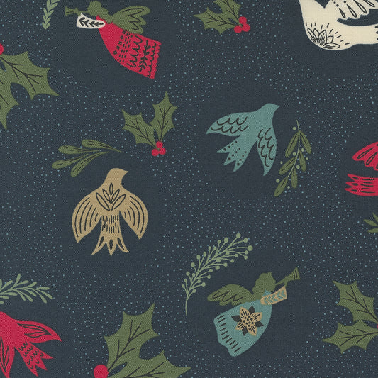 Good News Great Joy M4556012 Midnight Birds by Fancy That Design House (sold in 25cm increments)