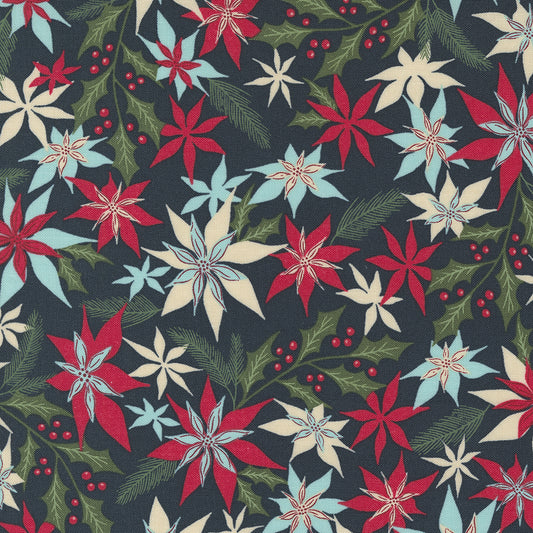 Good News Great Joy M4556112 Midnight Floral by Fancy That Design House (sold in 25cm increments)