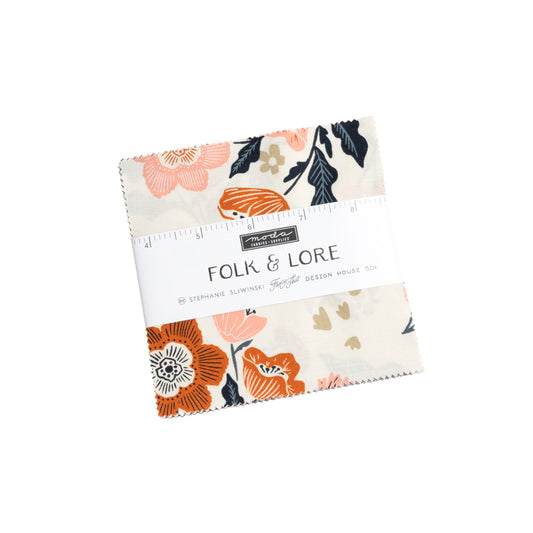 Folk Lore Charm Pack Fancy That Design House for Moda Fabrics