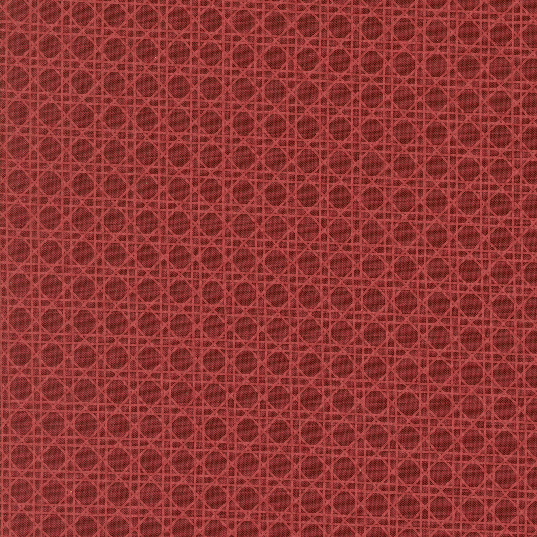 Old World Yuletide Christmas Trellis Crimson M4562717 by Fancy That Design House for Moda Fabrics (sold in 25cm increments)