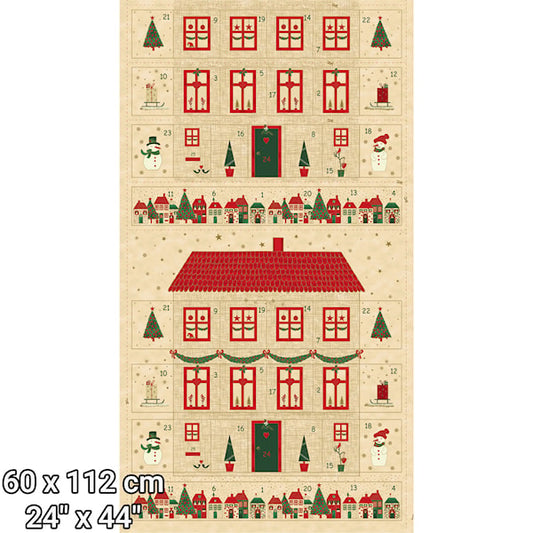 We Love Christmas Advent Calendar Panel 4592 293 by Stof Fabrics