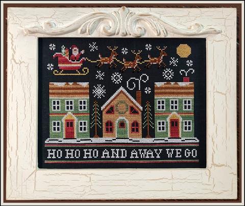 Away We Go Cross Stitch Pattern Country Cottage Needleworks