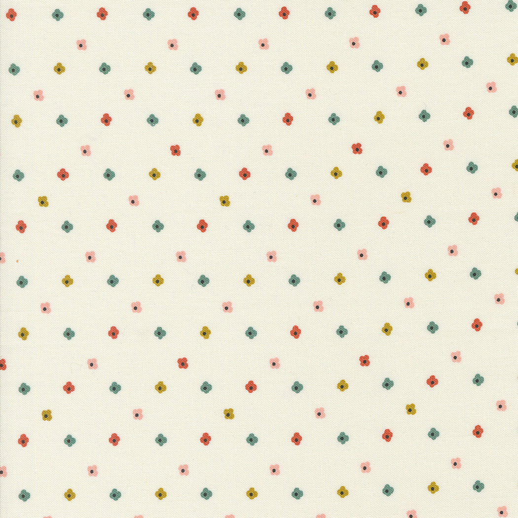 Imaginary Flowers Baby Buds Cloud M4838611 by Gingiber for Moda fabrics (sold in 25 increments)