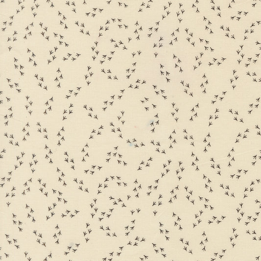 The Henhouse Chicken Feet Cloud Iron M4843811 by Gingiber for Moda Fabrics (sold in 25cm increments)