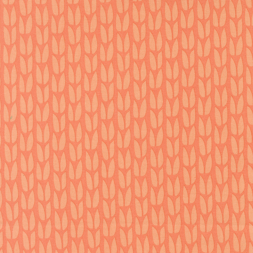 Scenery Sprout Coral M5127219 by Elizabeth Hartman for Moda Fabrics (sold in 25cm increments)