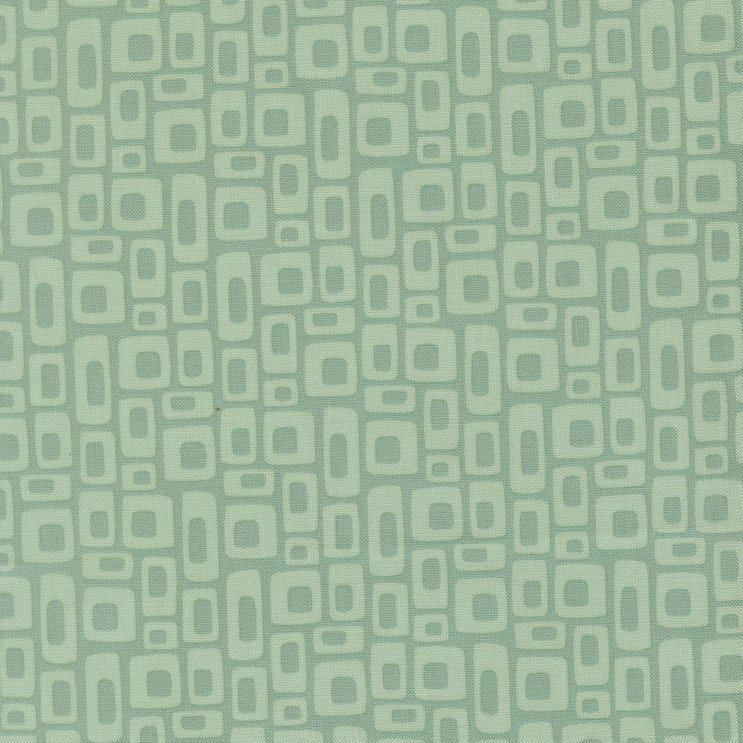 Scenery Marshmallow Dirty Jade M5127318 by Elizabeth Hartman for Moda Fabrics (sold in 25cm increments)