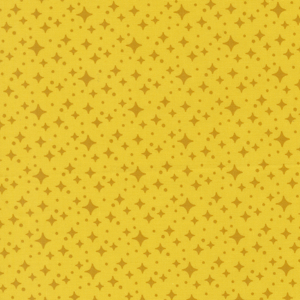 Scenery Starlight Citrine M5127412 by Elizabeth Hartman for Moda Fabrics (sold in 25cm increments)
