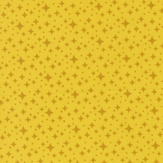 Scenery Starlight Citrine M5127412 by Elizabeth Hartman for Moda Fabrics (sold in 25cm increments)