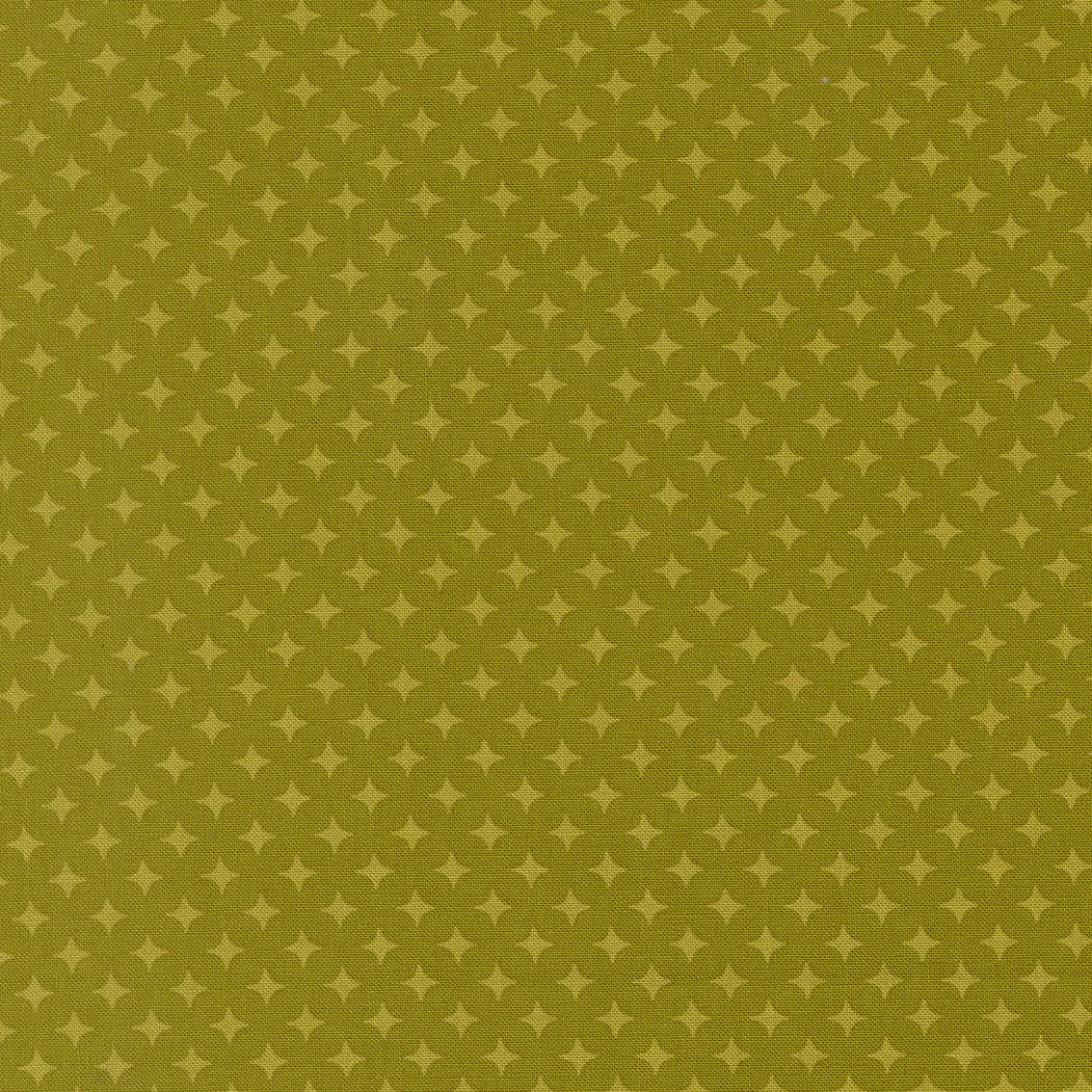 Scenery Diamonds Kelp M5127514 by Elizabeth Hartman for Moda Fabrics (sold in 25cm increments)