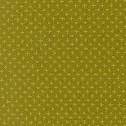 Scenery Diamonds Kelp M5127514 by Elizabeth Hartman for Moda Fabrics (sold in 25cm increments)