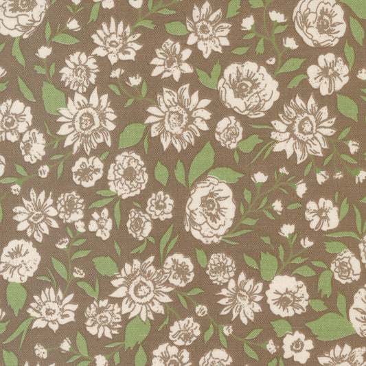 Lovestruck Bramble Florals Toile M519116 by Lella Boutique for Moda Fabrics (sold in 25cm increments)