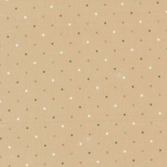 True Love Magic Dot Oatmeal M523062 by Lella Boutique for Moda Fabrics (sold in 25cm increments)
