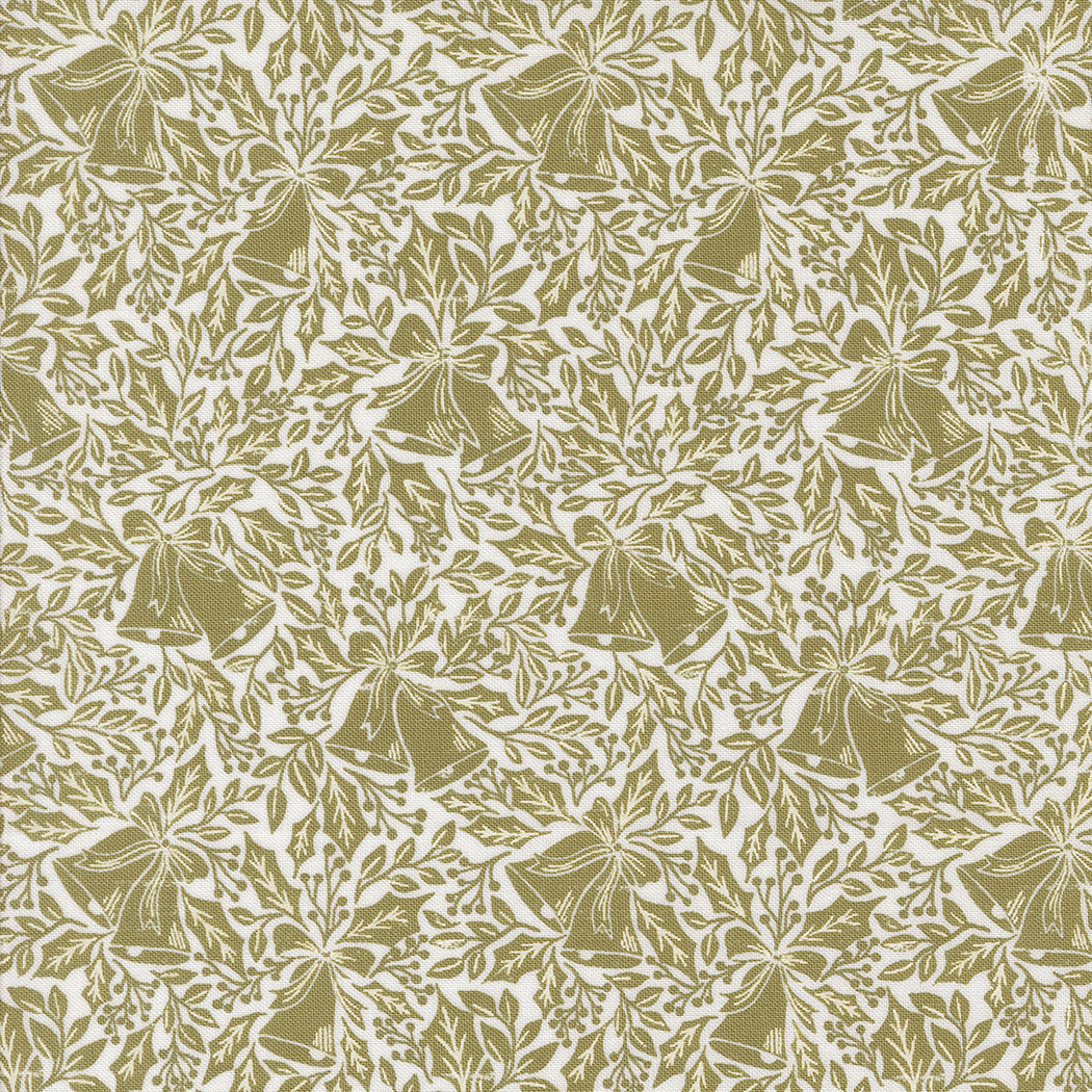 Berry & Pine Bell Song Sage M524222 by Lella Boutique for Moda Fabrics (Sold in 25cm increments)