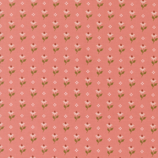 Wild Honey Bumbling Posies Rosewater M525213 by Lella Boutique for Moda Fabrics (sold in 25cm increments)